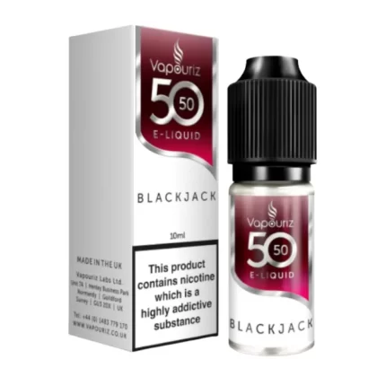 BlackJack E-Liquid 50/50 Series by Vapouriz (10ml) - 12mg