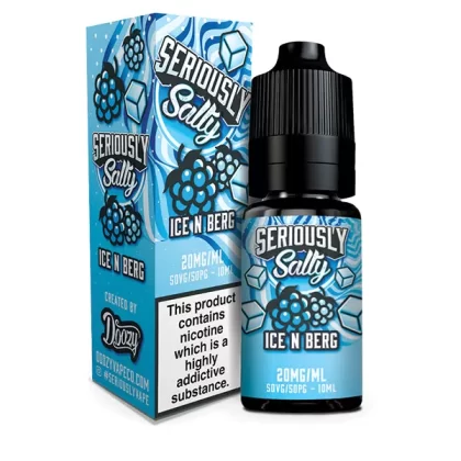 Seriously Salty Ice N Berg Nic Salt E-Liquid - 10mg