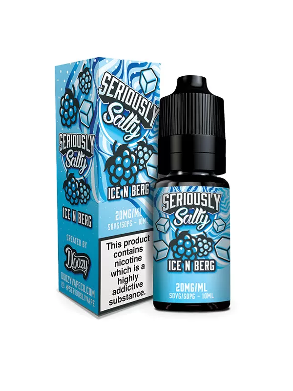 Seriously Salty Ice N Berg Nic Salt E-Liquid - 10mg