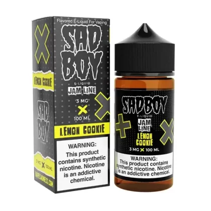 SadBoy Lemon J (Butter Cookie) Vape e-Liquid 100mL - Vape Product, Vape Product (B884C4)