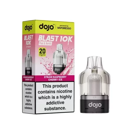 Vaporesso DOJO Blast 10K Strawberry cherry ice Prefilled Pod & Refill (20mg)