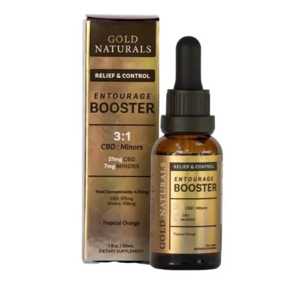 Gold Naturals CBD Oil Tincture Entourage