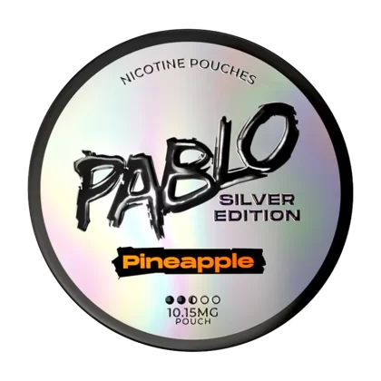 Pineapple Pablo Silver Edition Nicotine Pouches - 10mg - Vape Product (4DC566)