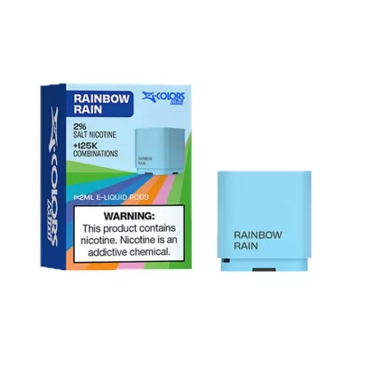 Zlabs Zcolors Mini Rainbow Rain Pod - Nicotine Strength#Rainbow Rain (0D4D16)
