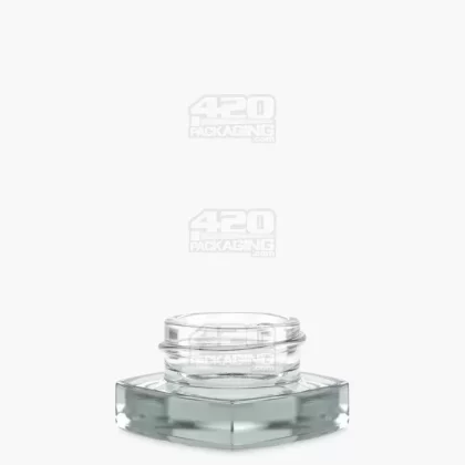 Clear Glass Pillow Concentrate Jar | 38mm – 9mL – 240 Count - Vape Store
