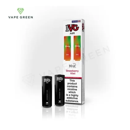 Strawberry Kiwi Prefilled Pods by IVG Air