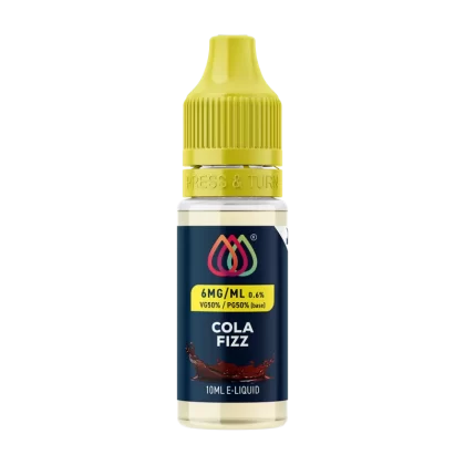 Cola Fizz E-Liquid by Aquavape - 10ml - 6mg - Vape Product (CD46F8)