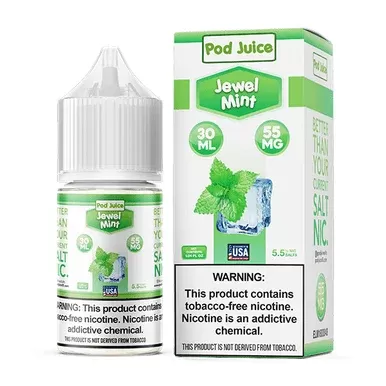 Jewel Mint Pod Juice TFN Salts 30mL