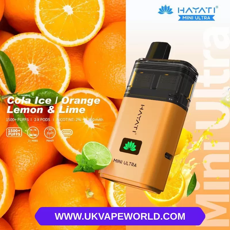 Cola ICE Hayati Mini Ultra 1500 Puff Twist Bar
