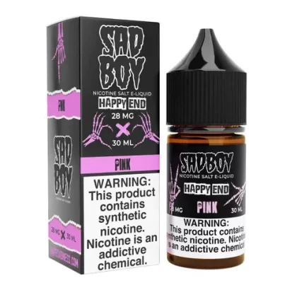 SadBoy Happy End Pink Synthetic Nicotine 30ml Salt E-Juice