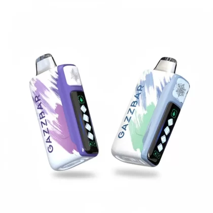 Gazzbar Ice God 50K Adjustable Ice Disposable Vape - Random Flavors(Minimum 2 Pieces), 1. Watermelon Ice; 5-nicotine (1180F3)