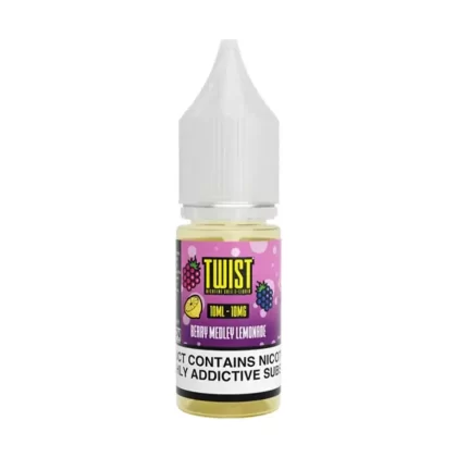 Twist Berry Medley Lemonade Saltnic vape Juice - 10 Pack - Strength 20mg