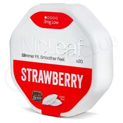 Nicleaf Strawberry Nicotine Leaves