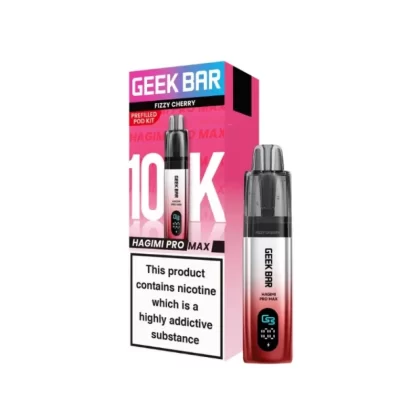 Geek Bar Hagimi Pro Max 10K Prefilled Pod Kit Fizzy Cherry - 20mg