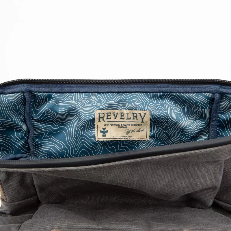 Revelry Drifter - Smell Proof Rolltop Backpack - Marine - Image 3