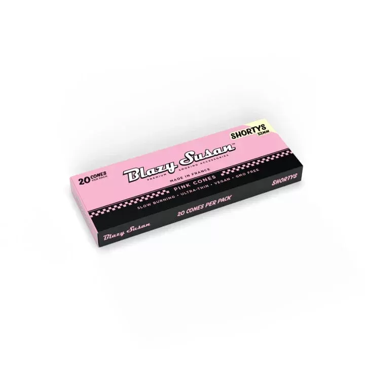Blazy Susan Pink Cones Shortys 20pk – 53mm - Vape Store