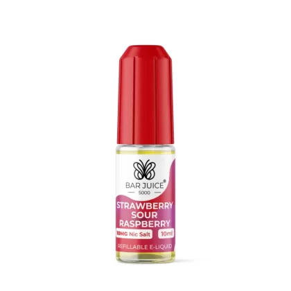 Strawberry Sour Raspberry Nic Salt By Bar Juice - 5mg