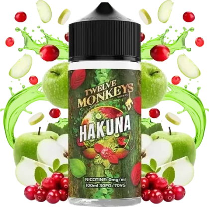 Twelve Monkeys 100ml Shortfills 2024 Edition - Flavour#Hakuna>Hakuna Iced>Harambae>Harambae Iced>Kanzi>Kanzi Iced>Mangabeys>Mangabeys Iced>Matata>Matata Iced>Tropika>Tropika Iced