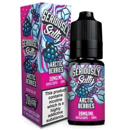 Doozy Seriously Salty Arctic Berries Nic Salt E Liquid – Seriously Salty (10ml)