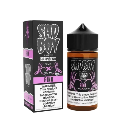 Sadboy Happy End Pink 100ml Vape Juice - Eightvape