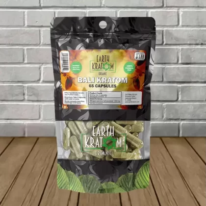 Earth Kratom Bali Kratom Capsules - quantity#65ct>150ct>300ct>500ct>1500ct