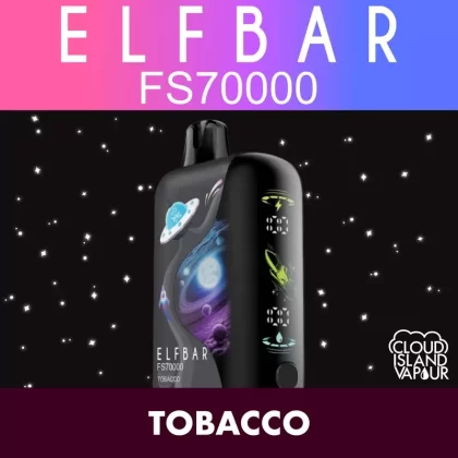 ELF BAR FS70K Disposable Vape – Tobacco