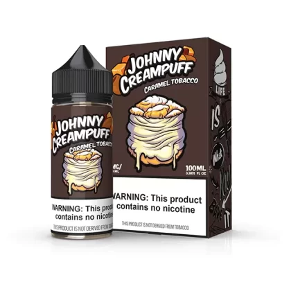 Sale $10 – Caramel Tobacco by Tinted Brew – Johnny Creampuff TFN Series 100mL