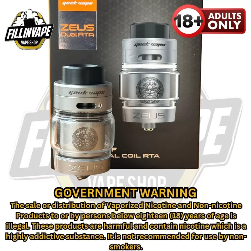 Geekvape Zeus Dual RTA 26mm Legit Atomizer - Image 2