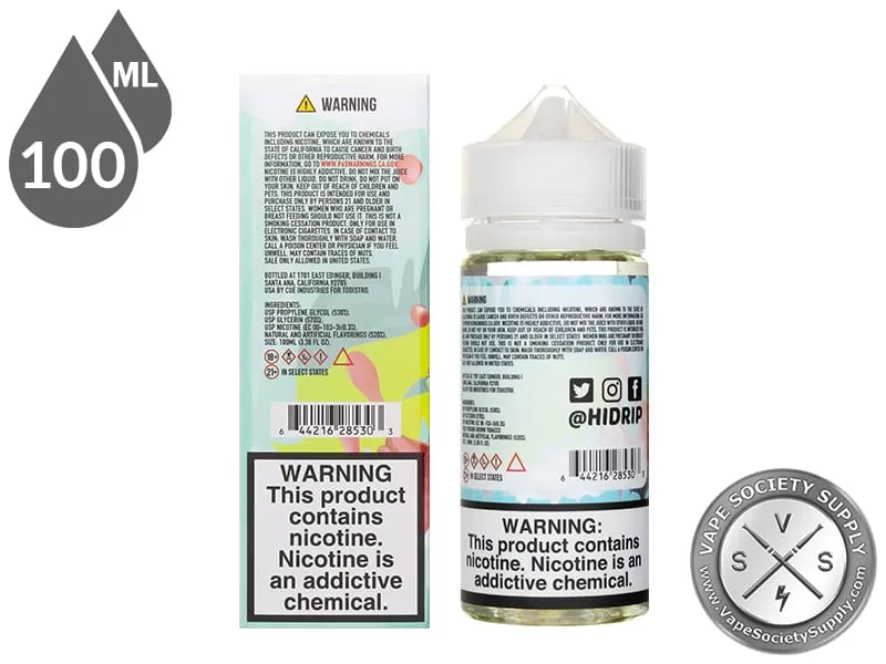 Melon Patch Iced By Hi Drip E-Liquids 100ml - Image 3