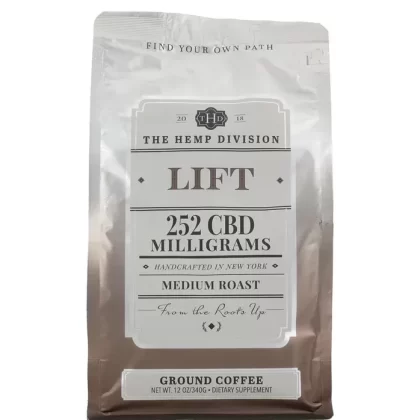 The Hemp Division THD Lift Ground Coffee