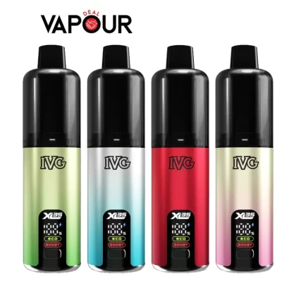 IVG XL 35K Prefilled Pod Kit - Blue Raspberry Ice, Blue Sour Raspberry