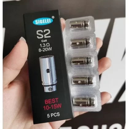 Sigelei Etiny MC & S2 replacement coils 1.3ohm 8-20watts (sold per piece) - MC (ceramic coil) 1pc