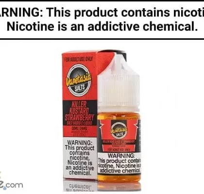 STRAWBERRY KILLER KUSTARD BY VAPETASIA SALT 30ML - Vapejuice