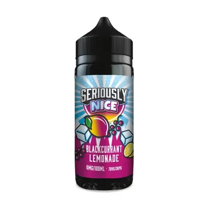 Seriously Nice Blackcurrant Lemonade – 100ml Shortfill E-Liquid