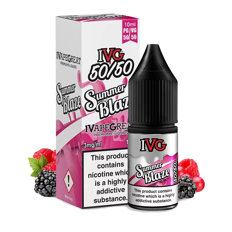 Summer Blaze E-Liquid by IVG 50/50 – 10ml