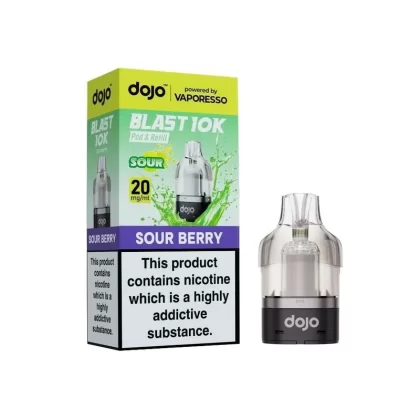 Vaporesso Dojo Blast 10k Sour Berry Pods