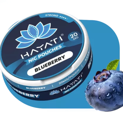 Hayati Nicotine Pouches (Buy 1 Get 1 Free) - 30mg / Blueberry