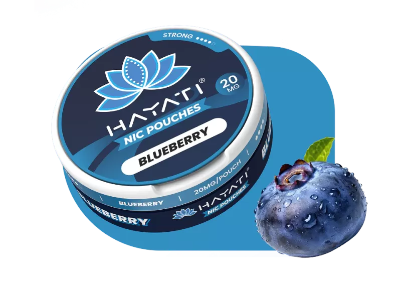 Hayati Nicotine Pouches (Buy 1 Get 1 Free) - 30mg / Blueberry