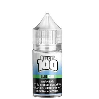 Keep It 100 Salt Blue Iced eJuice - Vape Product; Vape Product, Vape Product