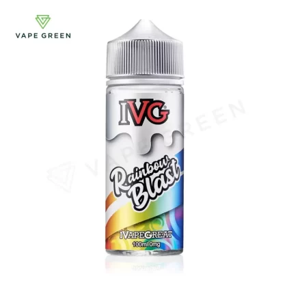 Rainbow Blast Shortfill E-Liquid by IVG 100ml - Eliquidsupply