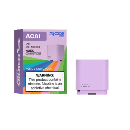 Zlabs Zcolors Mini Acai Pod - Nicotine Strength#Acai (E9DDC8)