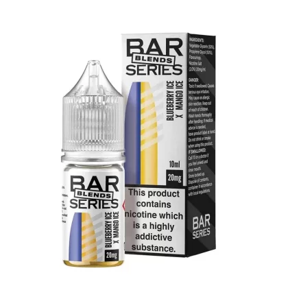 Blueberry Ice x Mango Ice Nic Salt E-Liquid by Bar Series Blends - Eliquidsupply