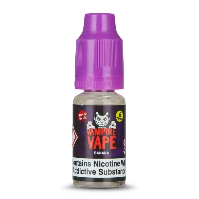 Banana E-Liquid by Vampire Vape (10ml) - 0mg