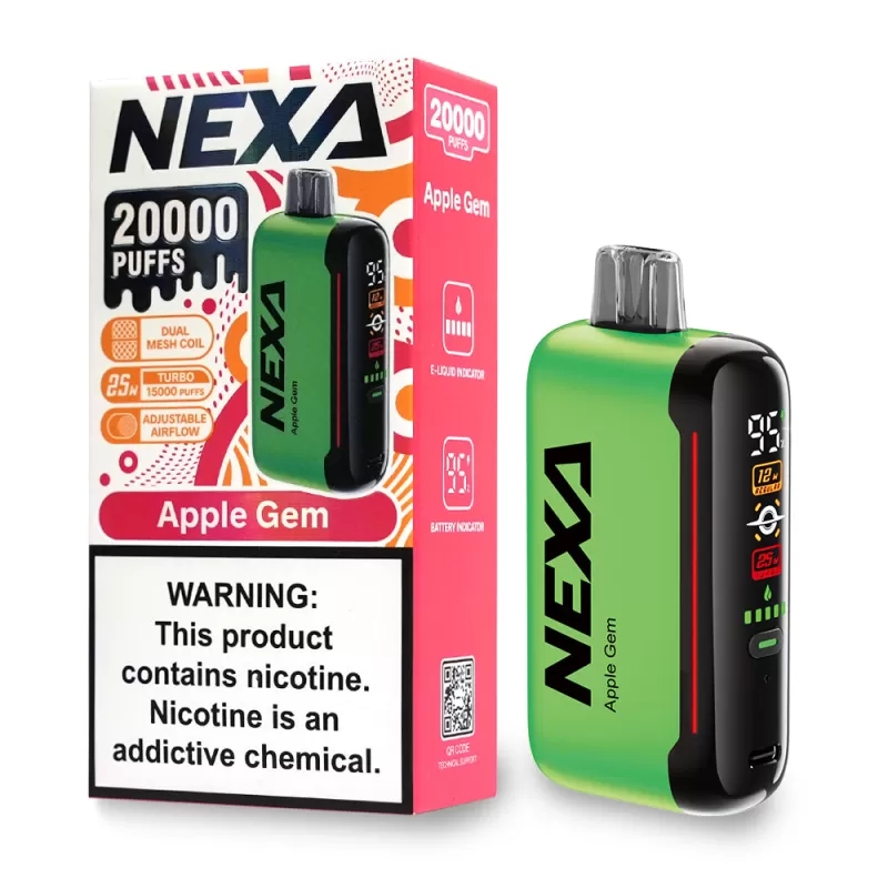 NEXA N20000 Disposable Device - 20000 Puffs - Peach Mango Watermelon - Image 3
