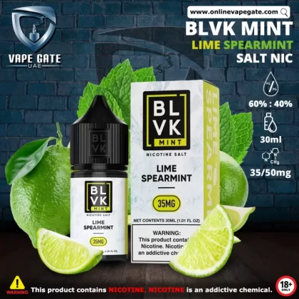 LIME SPEARMINT - BLVK MINT SALTS - 30ML - 35 mg / 30 ml