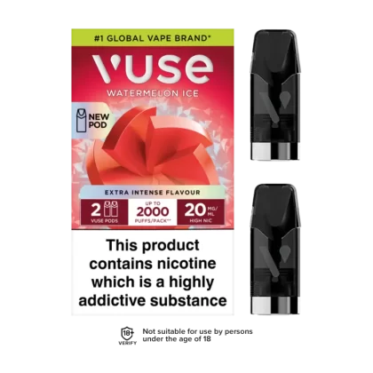Watermelon Ice Vuse Pro Pods - 10mg - Vape Product