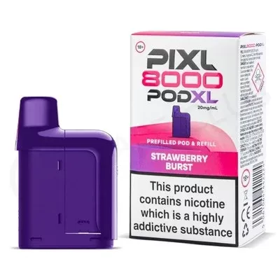 Strawberry Burst Pixl 8000 Refill Pack - Ecigpremium