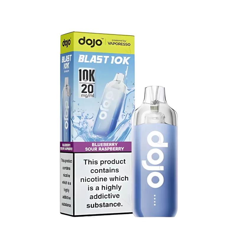 Vaporesso Dojo Blast 10K Pod Vape Kit - Blue Razz Lemonade - Image 3