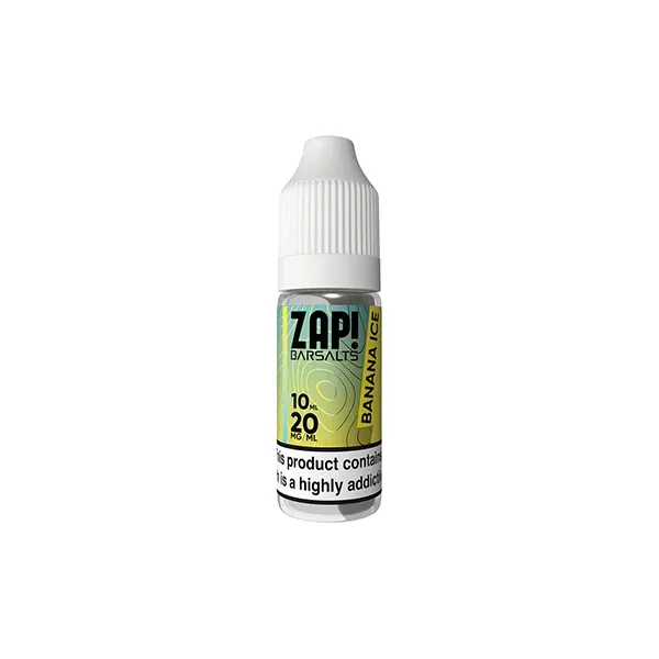 20 mg ZAP! Bar Salts Nikotin E-Liquid 10 ml (50VG/50PG)
