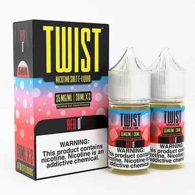 Red 0° (Ice Watermelon Madness) by Twist Salts E-Liquid